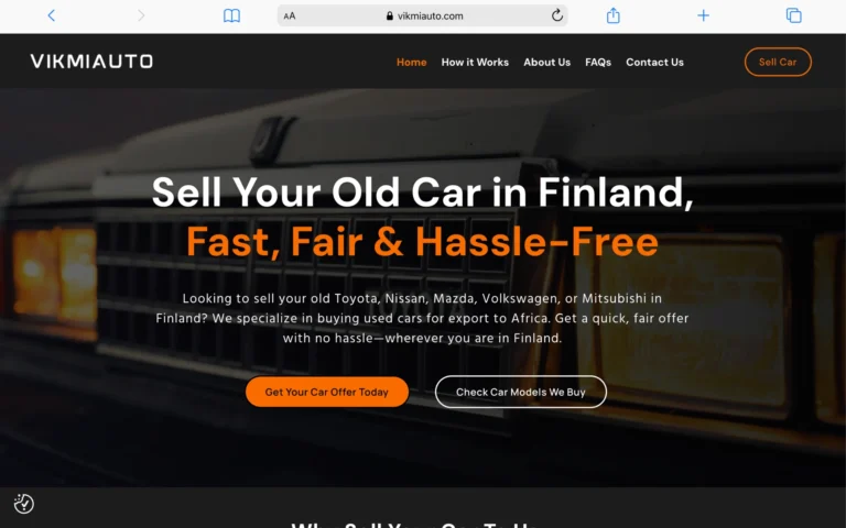 Lisa Helldal UX Web Designer client work
